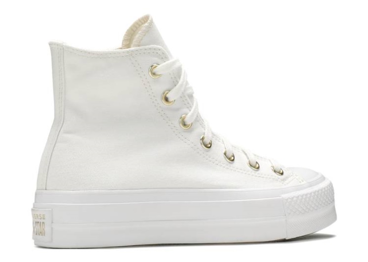 Converse Wmns Chuck Taylor All Star Platform High White/Gold