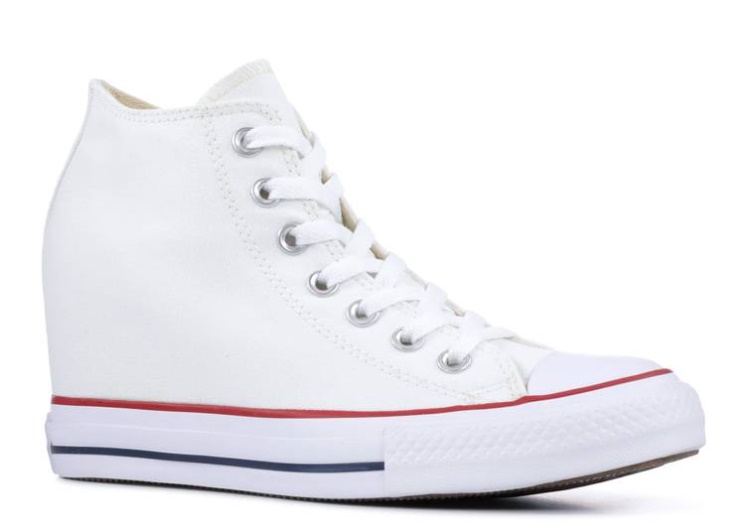 Converse Wmns Chuck Taylor Lux Wedge Mid - White