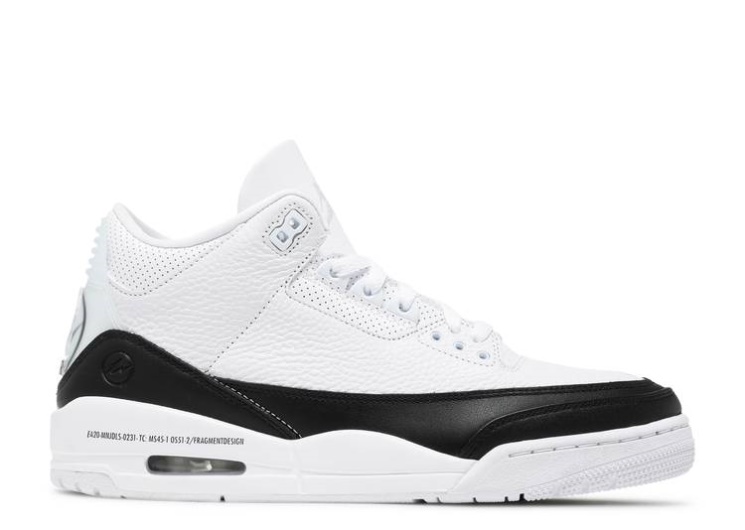 Fragment Design X Air Jordan 3 Retro Sp - White