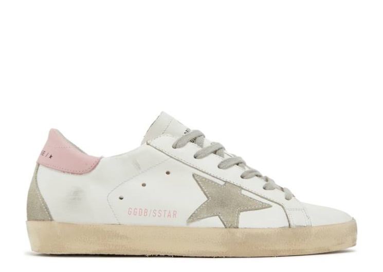 Golden Goose Wmns Superstar - White Pink