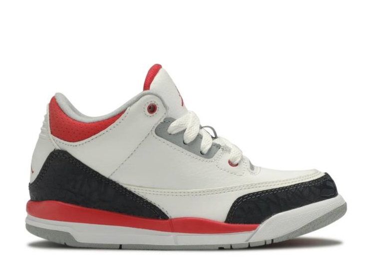 Jordan 3 Retro Ps - White Fire Red 2013