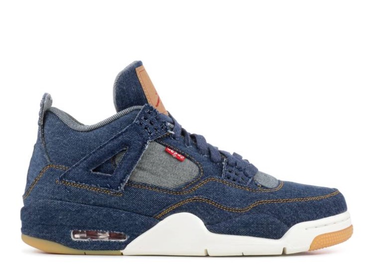 Levis X Air Jordan 4 Retro - Denim