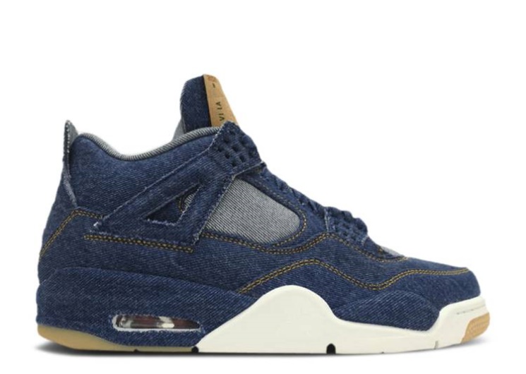 Levis X Air Jordan 4 Retro - Denim Sample