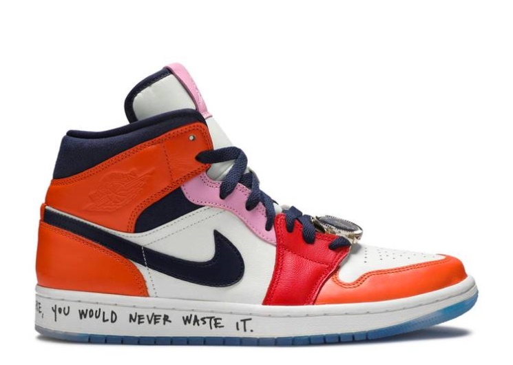 Melody Ehsani X Wmns Air Jordan 1 Mid - Fearless