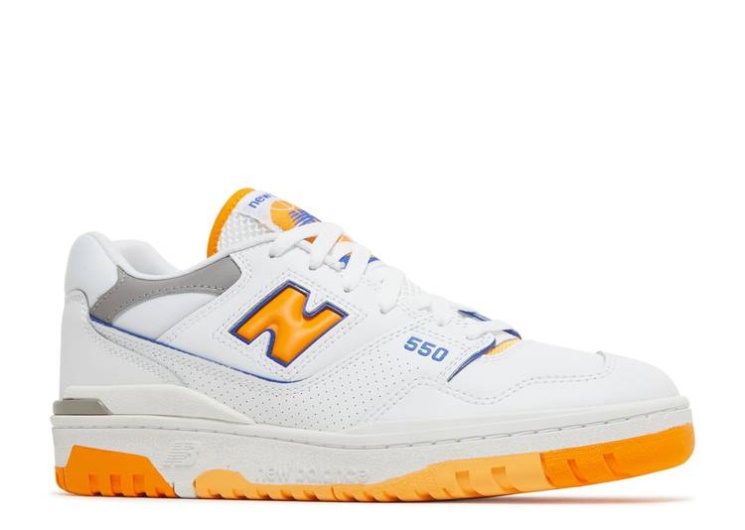 New Balance 550 - Lakers Pack White/Vibrant Orange