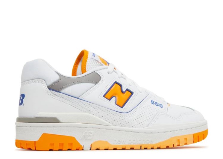 New Balance 550 - Lakers Pack White/Vibrant Orange