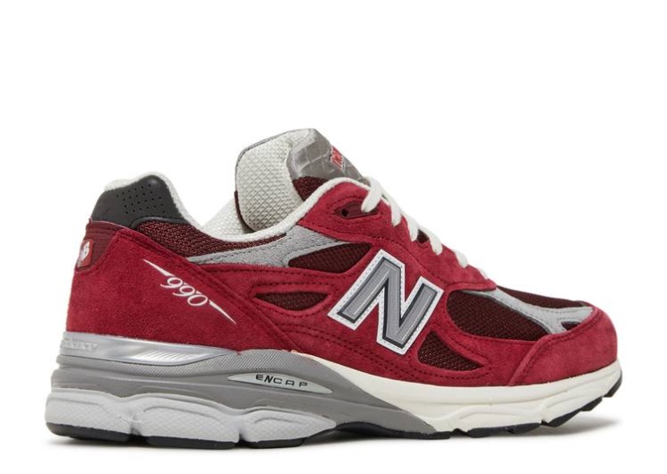 New Balance Teddy Santis X 990V3 Made In Usa - Scarlet Marblehead