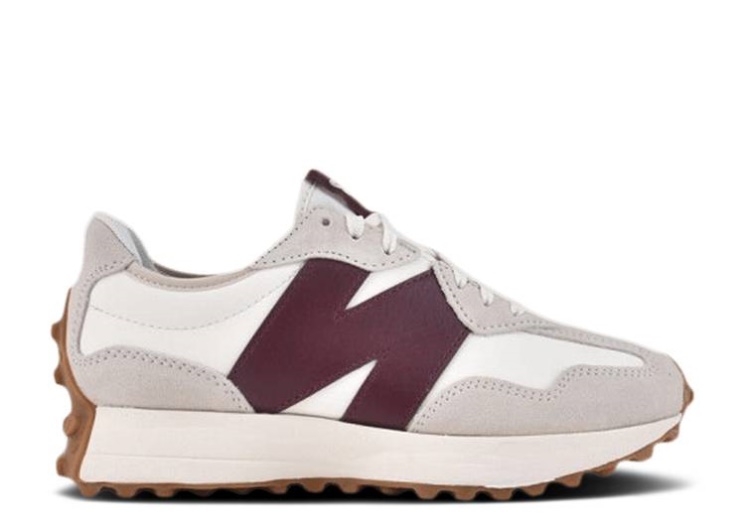 New Balance Wmns 327 - White Dark Red