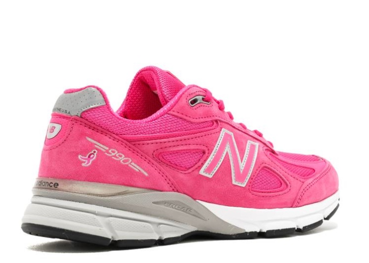 New Balance Wmns 990V4 Made In Usa - Pink Ribbon
