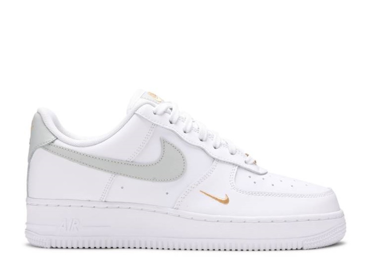 Nike Air Force 1 - White Grey Gold