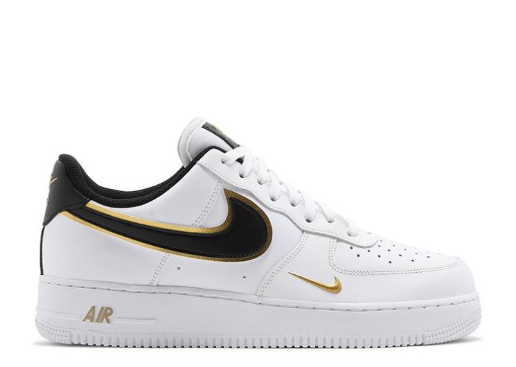 Nike Air Force 1 07 Lv8 - White Metallic Gold