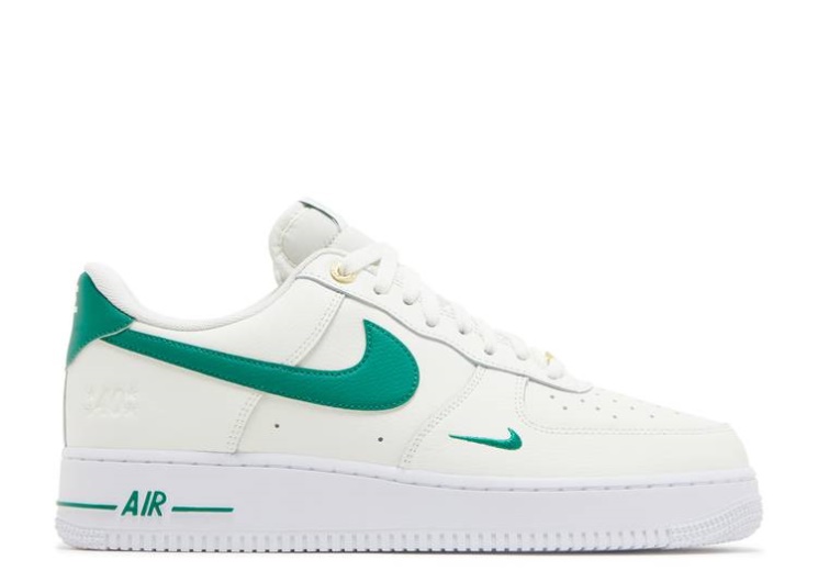 Nike Air Force 1 07 Lv8 40Th Anniversary Sail/Malachite/White/Gold
