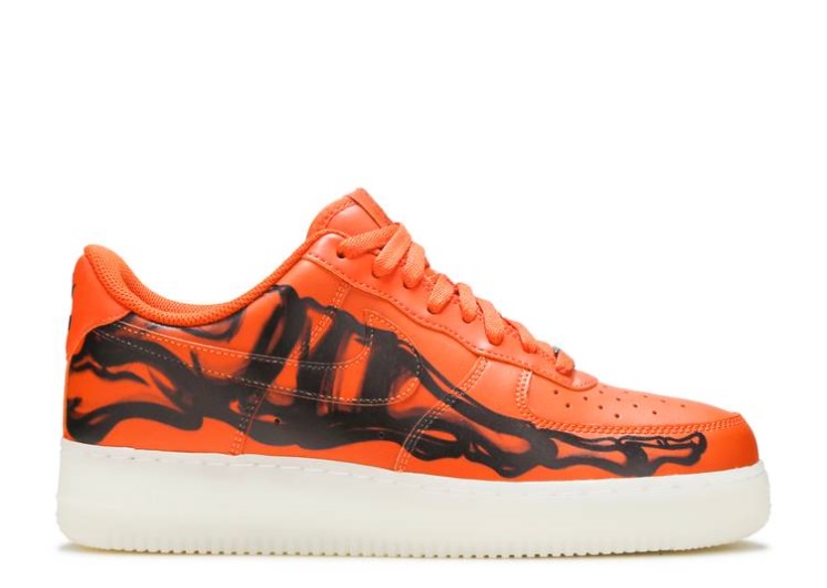 Nike Air Force 1 Low - Orange Skeleton