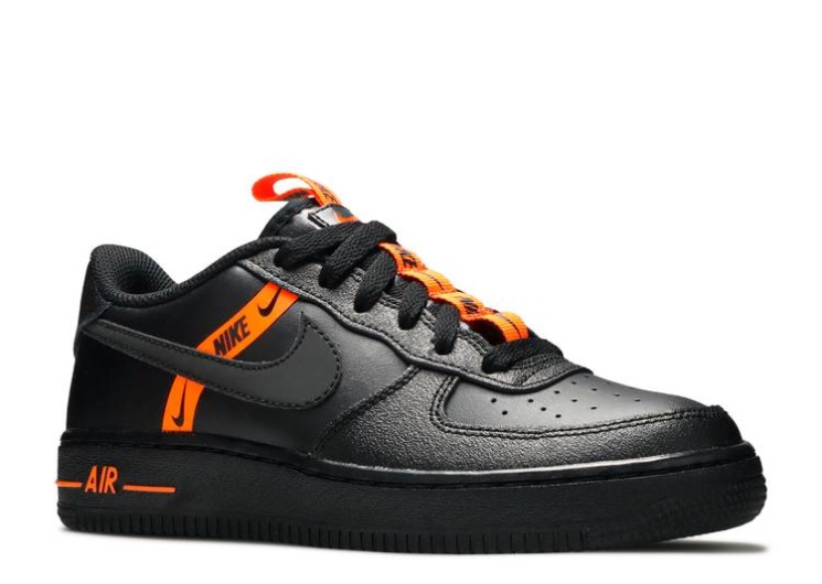 Nike Air Force 1 Lv8 Ksa Gs - Worldwide Pack Black/Total Orange/Black