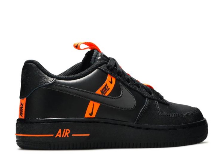 Nike Air Force 1 Lv8 Ksa Gs - Worldwide Pack Black/Total Orange/Black