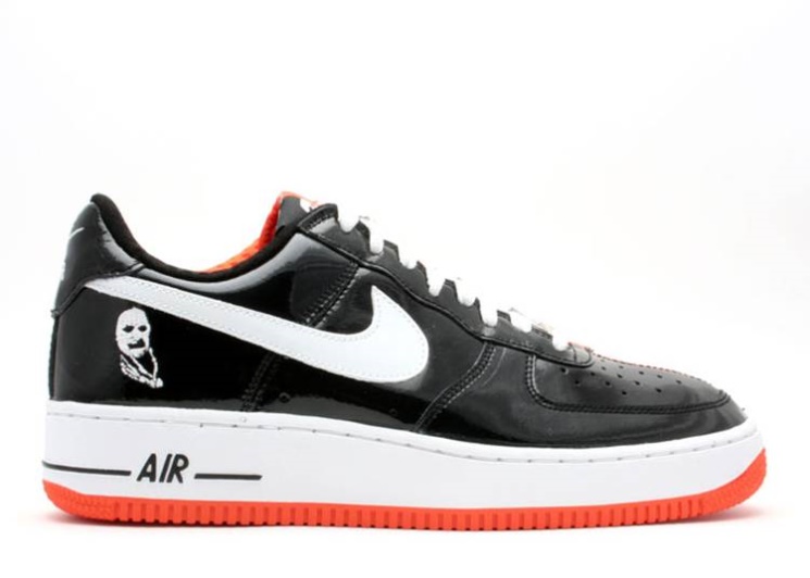 Nike Air Force 1 Premium - Halloween Black/White/Orange Blaze