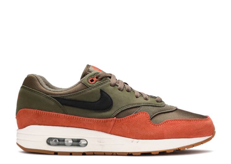 Nike Air Max 1 - Olive Canvas