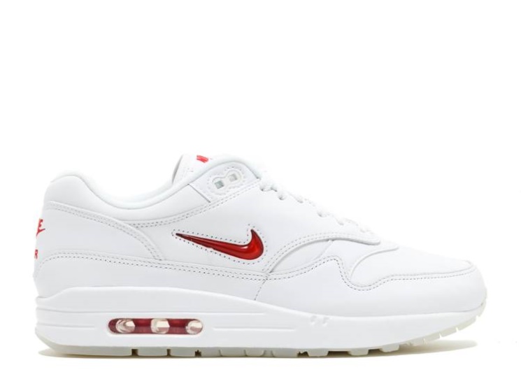 Nike Air Max 1 Premium Sc Jewel - White Red