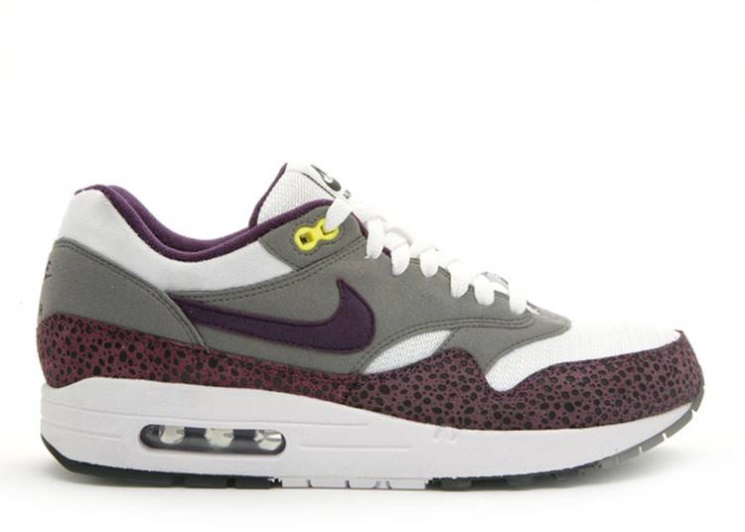 Nike Air Max 1 Qs - Safari Pack White/Grand Purple/Pewter