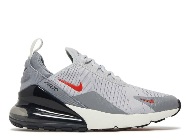 Nike Air Max 270 - Grey Fog Team Orange