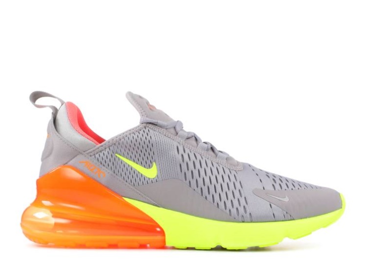 Nike Air Max 270 - Grey Volt Orange