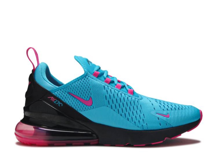 Nike Air Max 270 - South Beach Blue/Laser Fuchsia/Black