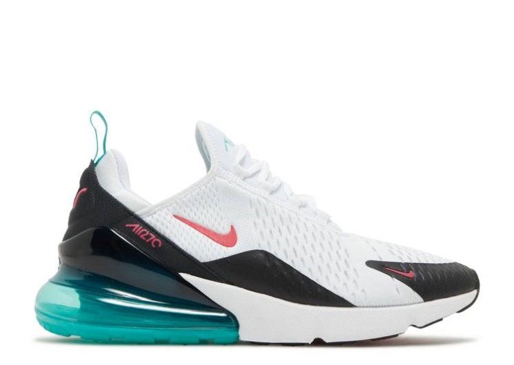 White/Rush Pink/Teal/Black