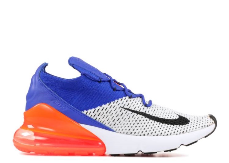 Nike Air Max 270 Flyknit - Blue Crimson