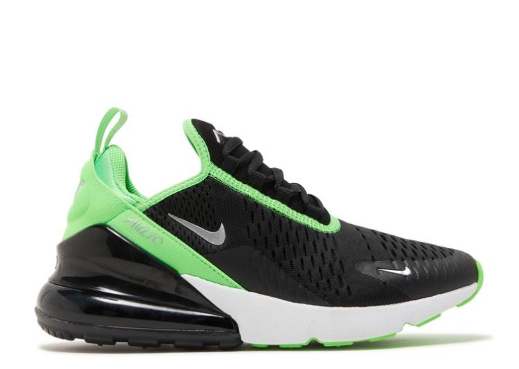 Nike Air Max 270 Gs - Black Green Strike