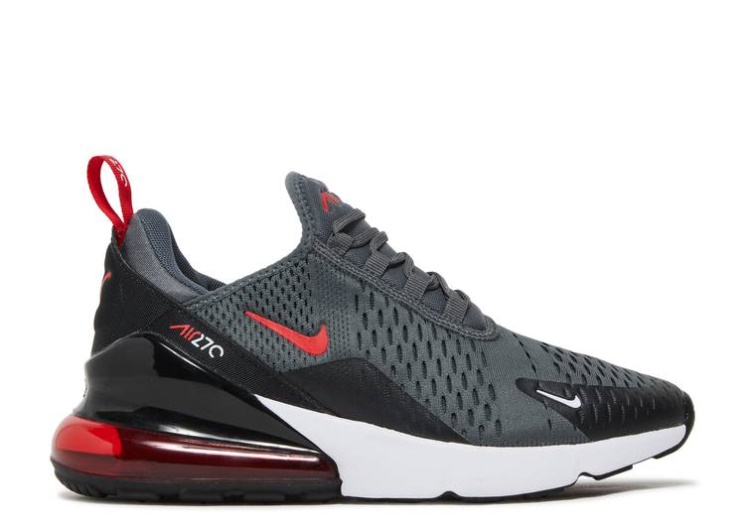 Nike Air Max 270 Gs - Iron Grey University Red
