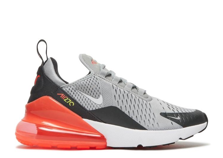 Nike Air Max 270 Gs - Light Smoke Grey Crimson