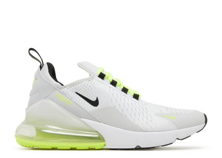 Nike Air Max 270 Gs - Pure Platinum Volt