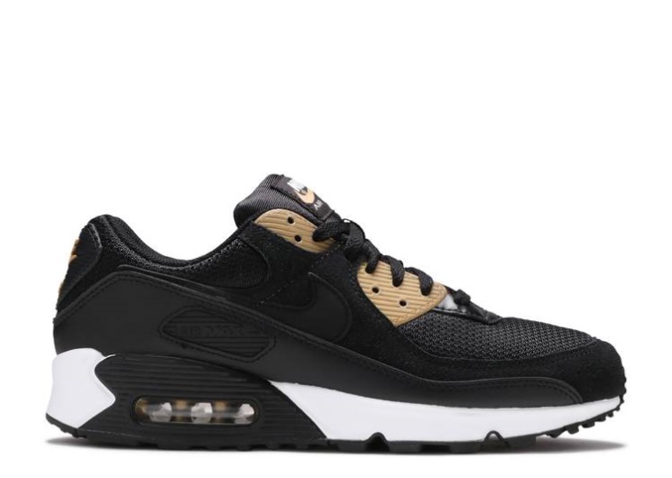 Nike Air Max 90 - Black Metallic Gold