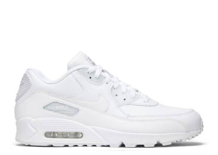 Nike Air Max 90 - White Leather
