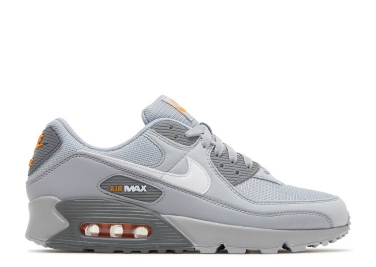 Nike Air Max 90 - Wolf Grey Kumquat
