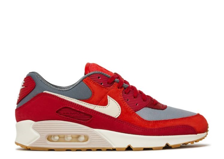 Nike Air Max 90 Premium - Gym Red