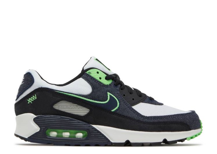 Nike Air Max 90 Se - Black Scream Green
