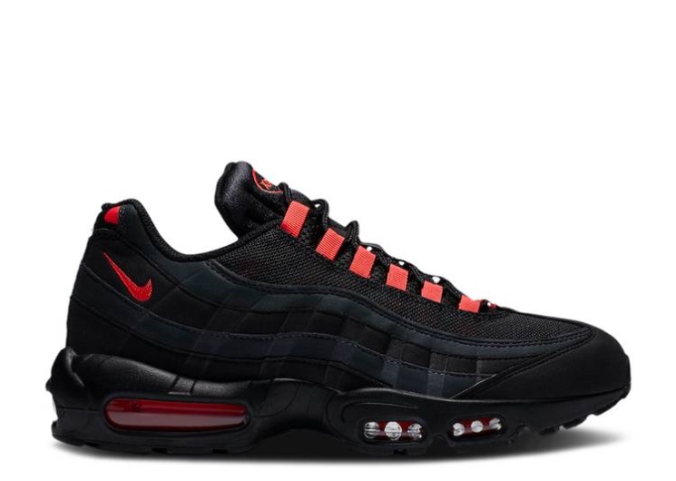 Nike Air Max 95 - Black Laser Crimson