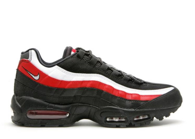 Nike Air Max 95 Black/White/Red Black