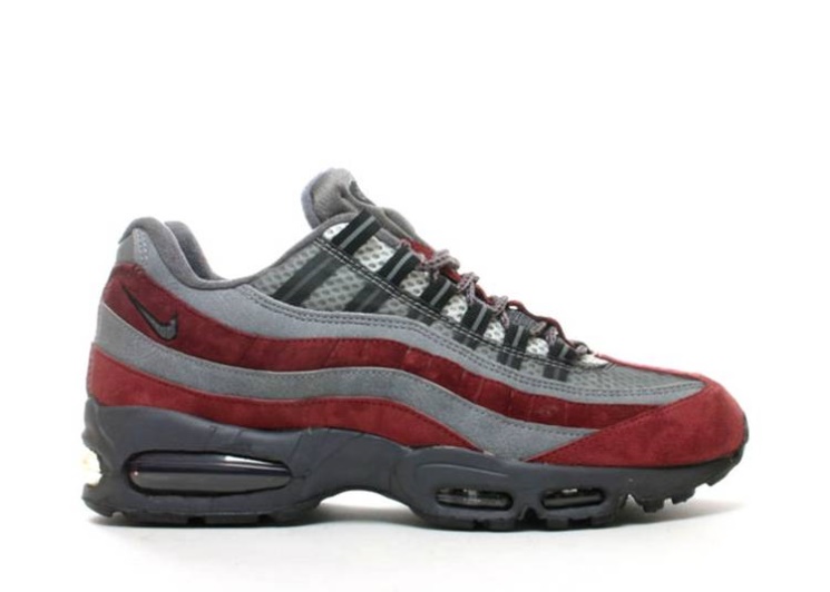 Nike Air Max 95 Premium Graphite/Red Wood Black