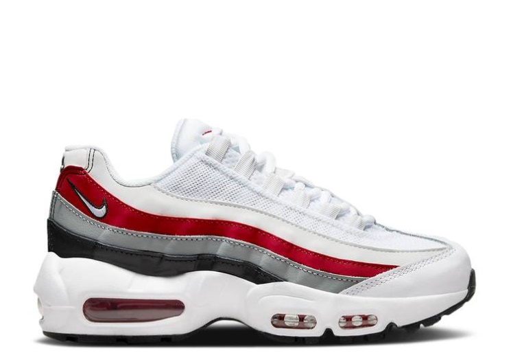 Nike Air Max 95 Recraft Gs - Black Varsity Red
