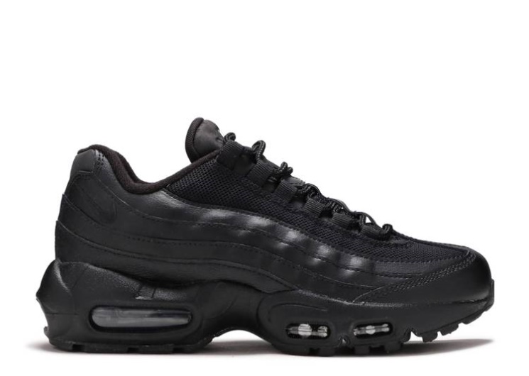 Nike Air Max 95 Recraft Gs - Triple Black