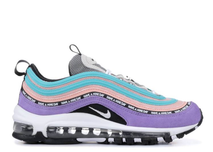 Nike Air Max 97 Gs - Have A Nike Day Space Purple/Black/White