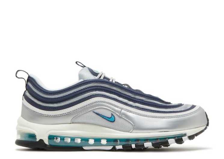 Nike Air Max 97 Og - Metallic Silver Chlorine Blue