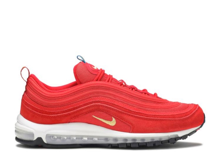 Nike Air Max 97 Qs - Olympic Rings Challenge Red/Metallic Gold