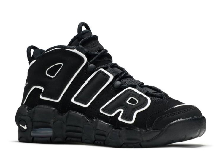 Nike Air More Uptempo Gs - Black 2016