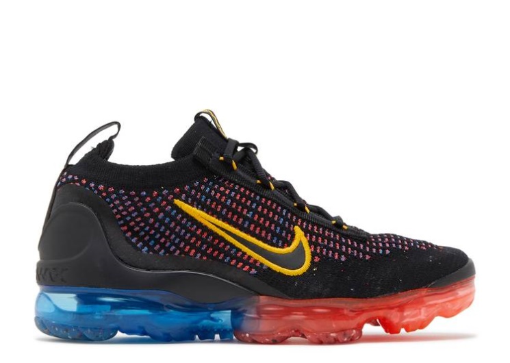 Nike Air Vapormax 2021 Flyknit Gs - Black Multi