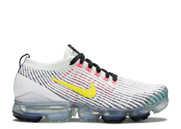 Nike Air Vapormax Flyknit 3 - White Dynamic Yellow