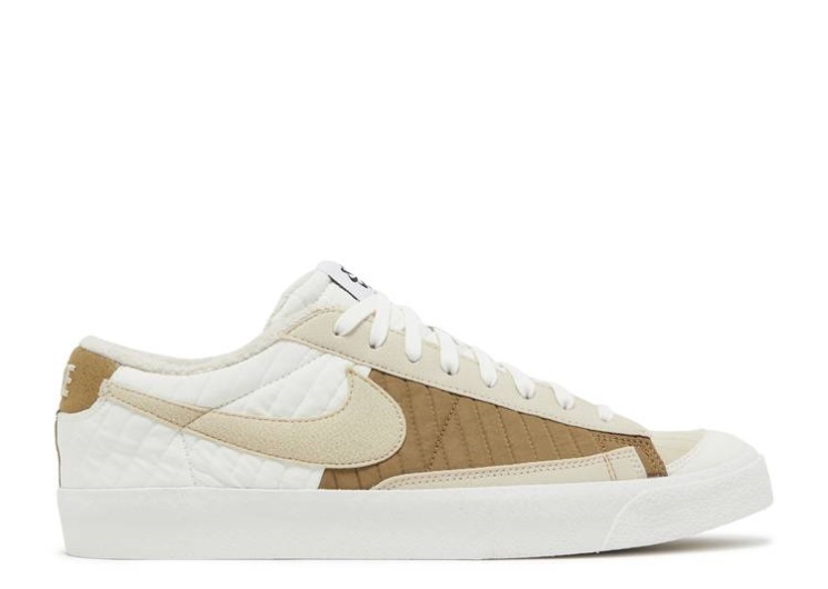Nike Blazer Low 77 Premium - Toasty Sail/Brown Kelp/Orange/Rattan