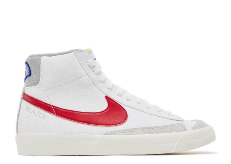 Nike Blazer Mid 77 - White Phantom Gym Red